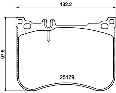 Brake Pad Set, disc brake 8DB 355 021-211 Hella, Image 7