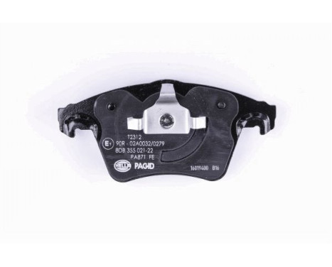 Brake Pad Set, disc brake 8DB 355 021-221 Hella Pagid GmbH, Image 5