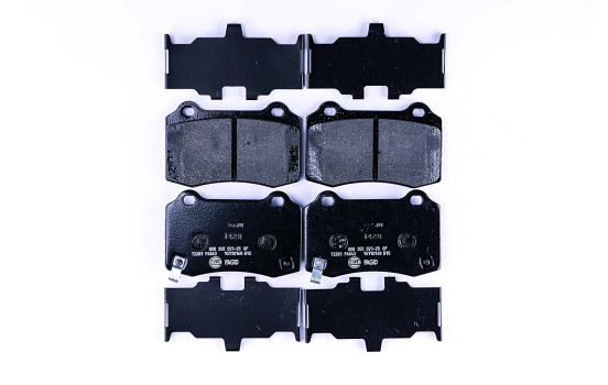 Brake Pad Set, disc brake 8DB 355 021-251 Hella