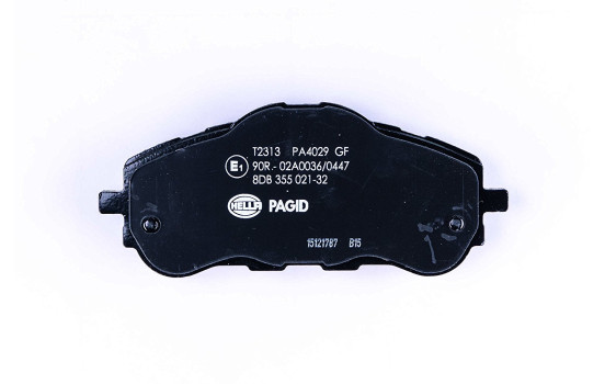 Brake Pad Set, disc brake 8DB 355 021-321 Hella, Image 3