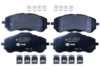 Brake Pad Set, disc brake 8DB 355 021-321 Hella
