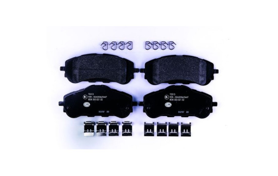 Brake Pad Set, disc brake 8DB 355 021-321 Hella, Image 4