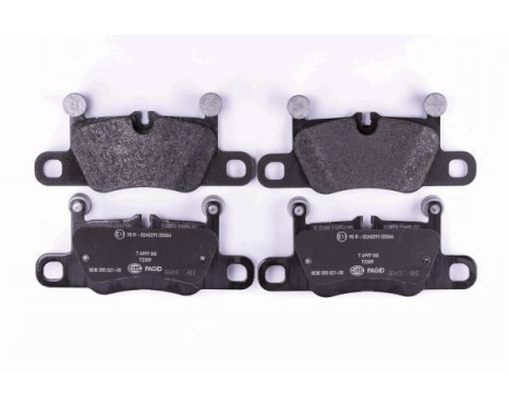 Brake Pad Set, disc brake 8DB 355 021-351 Hella Pagid GmbH, Image 5