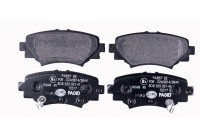 Brake Pad Set, disc brake 8DB 355 021-411 Hella