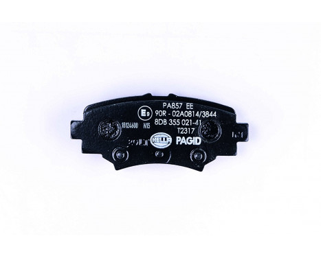 Brake Pad Set, disc brake 8DB 355 021-411 Hella, Image 2