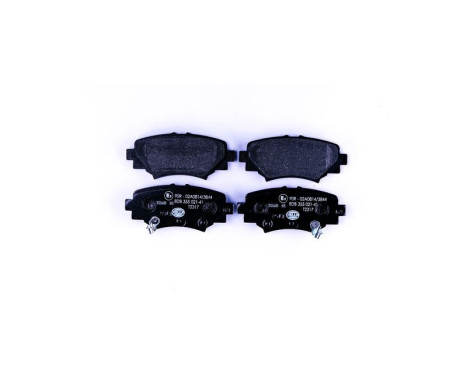 Brake Pad Set, disc brake 8DB 355 021-411 Hella, Image 4