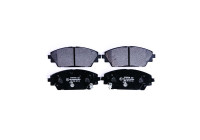 Brake pad set, disc brake 8DB 355 021-421 Hella