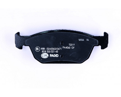 Brake Pad Set, disc brake 8DB 355 021-431 Hella, Image 3