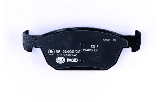 Brake Pad Set, disc brake 8DB 355 021-431 Hella, Image 3