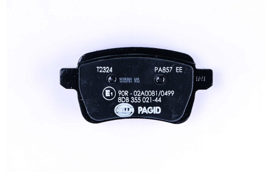 Brake Pad Set, disc brake 8DB 355 021-441 Hella, Image 3