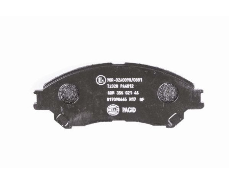 Brake pad set, disc brake 8DB 355 021-461 Hella Pagid GmbH, Image 2