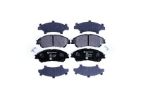 Brake pad set, disc brake 8DB 355 021-461 Hella
