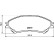 Brake pad set, disc brake 8DB 355 021-461 Hella, Thumbnail 4