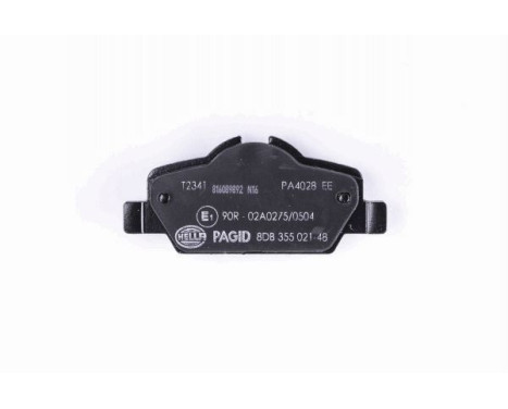 Brake Pad Set, disc brake 8DB 355 021-481 Hella Pagid GmbH, Image 3