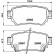 Brake Pad Set, disc brake 8DB 355 021-491 Hella, Thumbnail 4