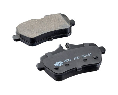 Brake Pad Set, disc brake 8DB 355 021-511 Hella, Image 2