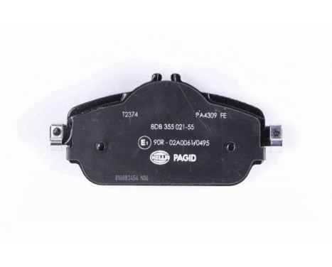 Brake Pad Set, disc brake 8DB 355 021-551 Hella Pagid GmbH, Image 3