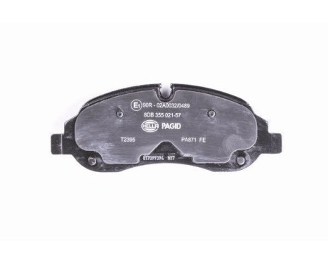 Brake pad set, disc brake 8DB 355 021-571 Hella Pagid GmbH, Image 3