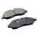 Brake pad set, disc brake 8DB 355 021-571 Hella, Thumbnail 2