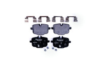 Brake pad set, disc brake 8DB 355 021-631 Hella