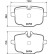 Brake pad set, disc brake 8DB 355 021-631 Hella, Thumbnail 4