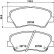 Brake pad set, disc brake 8DB 355 021-781 Hella, Thumbnail 4