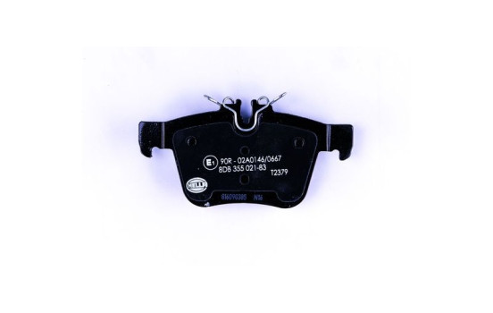 Brake Pad Set, disc brake 8DB 355 021-831 Hella, Image 2