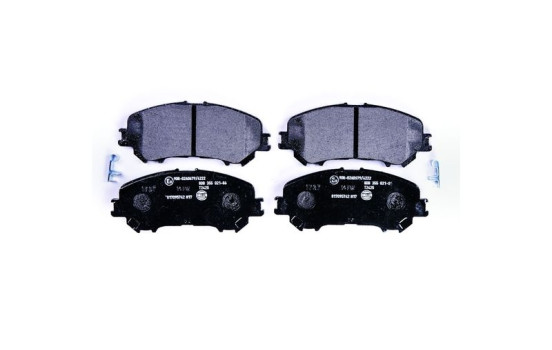 Brake Pad Set, disc brake 8DB 355 021-861 Hella, Image 4