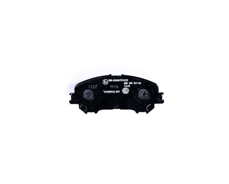 Brake Pad Set, disc brake 8DB 355 021-861 Hella, Image 5