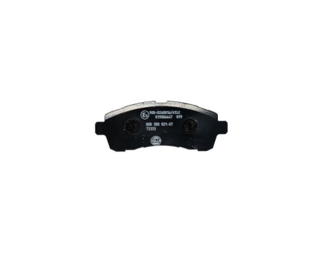 Brake pad set, disc brake 8DB 355 021-871 Hella, Image 2