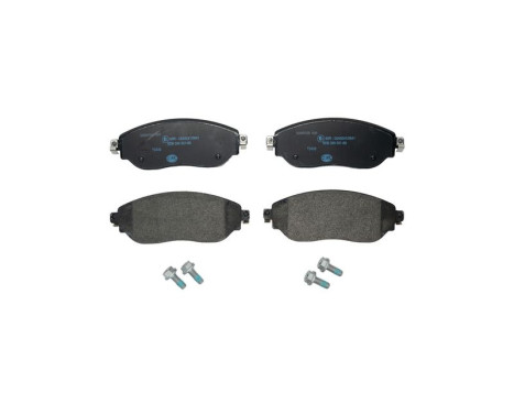 Brake pad set, disc brake 8DB 355 021-891 Hella