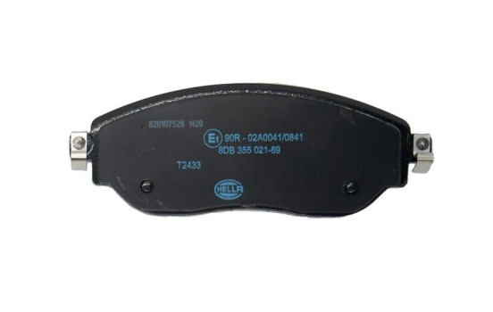 Brake pad set, disc brake 8DB 355 021-891 Hella, Image 4
