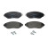 Brake pad set, disc brake 8DB 355 021-891 Hella, Thumbnail 4