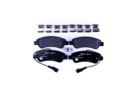 Brake pad set, disc brake 8DB 355 021-901 Hella
