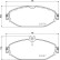 Brake pad set, disc brake 8DB 355 021-921 Hella, Thumbnail 4