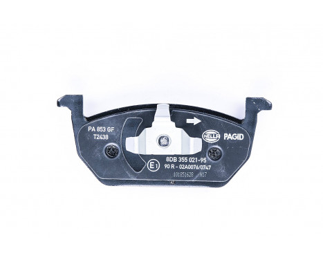 Brake Pad Set, disc brake 8DB 355 021-951 Hella, Image 2