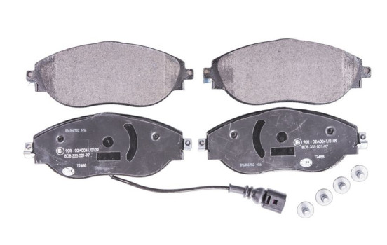 Brake pad set, disc brake 8DB 355 021-971 Hella, Image 2