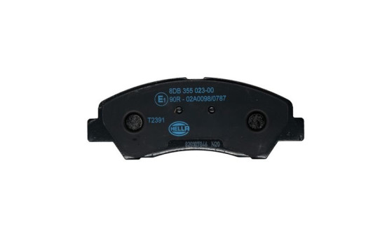 Brake pad set, disc brake 8DB 355 023-001 Hella, Image 4