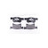 Brake pad set, disc brake 8DB 355 023-021 Hella