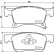 Brake pad set, disc brake 8DB 355 023-021 Hella, Thumbnail 4