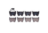 Brake pad set, disc brake 8DB 355 023-081 Hella