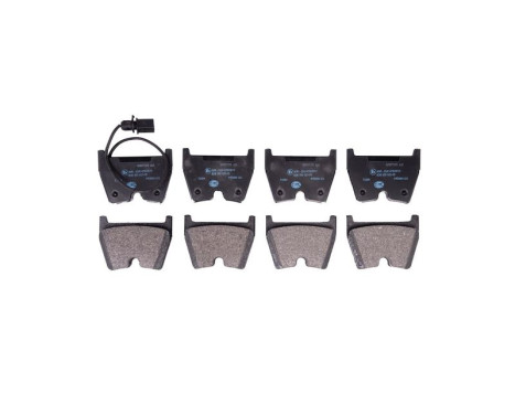 Brake pad set, disc brake 8DB 355 023-081 Hella