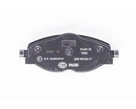 Brake pad set, disc brake 8DB 355 023-171 Hella Pagid GmbH, Image 3