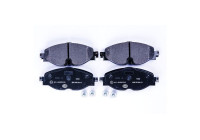 Brake pad set, disc brake 8DB 355 023-171 Hella