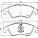 Brake pad set, disc brake 8DB 355 023-221 Hella, Thumbnail 4