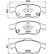 Brake pad set, disc brake 8DB 355 023-251 Hella, Thumbnail 4