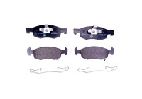 Brake pad set, disc brake 8DB 355 023-261 Hella