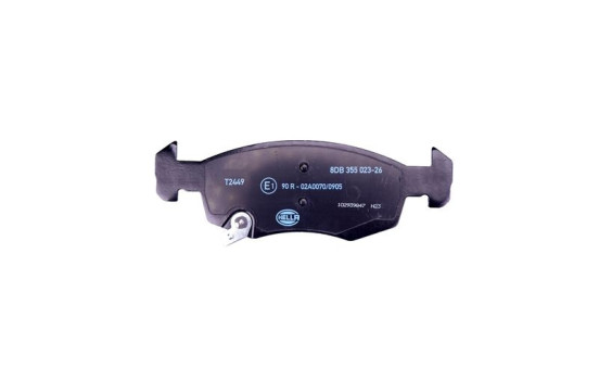Brake pad set, disc brake 8DB 355 023-261 Hella, Image 2