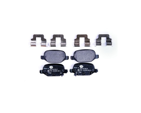 Brake pad set, disc brake 8DB 355 023-271 Hella