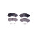 Brake pad set, disc brake 8DB 355 023-331 Hella